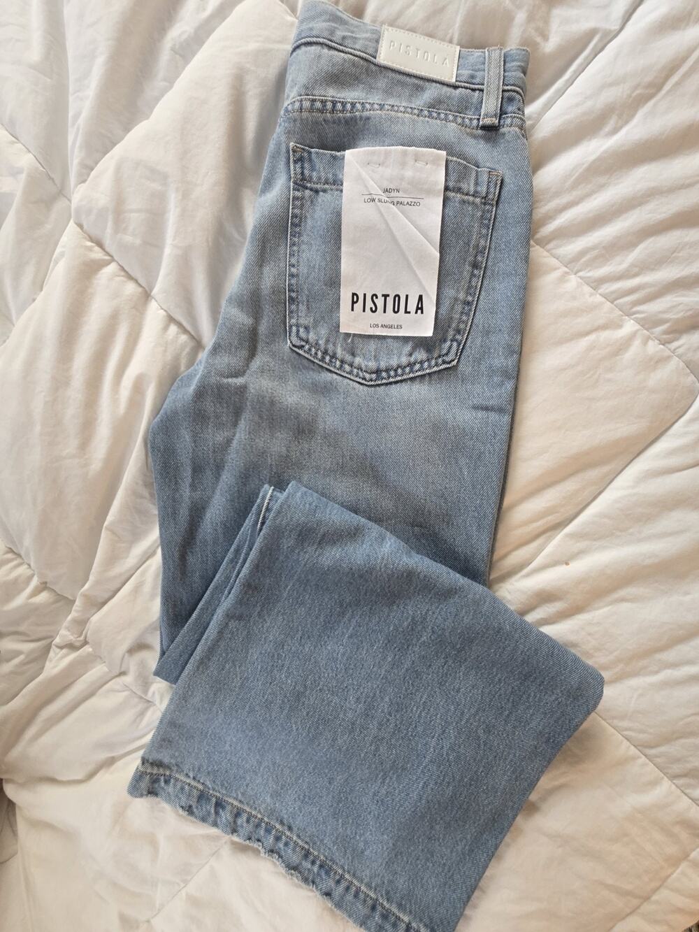 Pistola Jeans Jadyn Low Slung Palazzo Jean Size 27 NEW very wide leg slouch